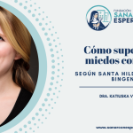Ilustración sobre cómo superar los miedos según Santa Hildegarda de Bingen.