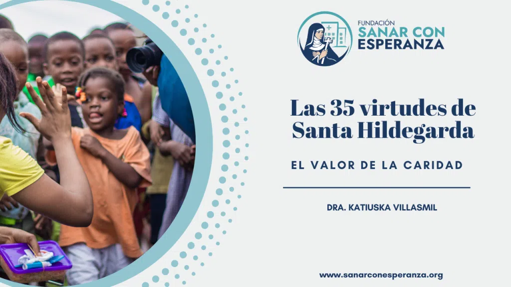 Representación del valor de la caridad según Santa Hildegarda de Bingen