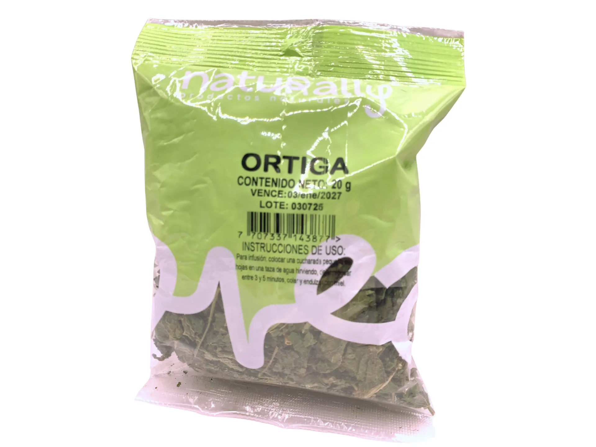 Ortiga 20 gr propiedades y beneficios naturales