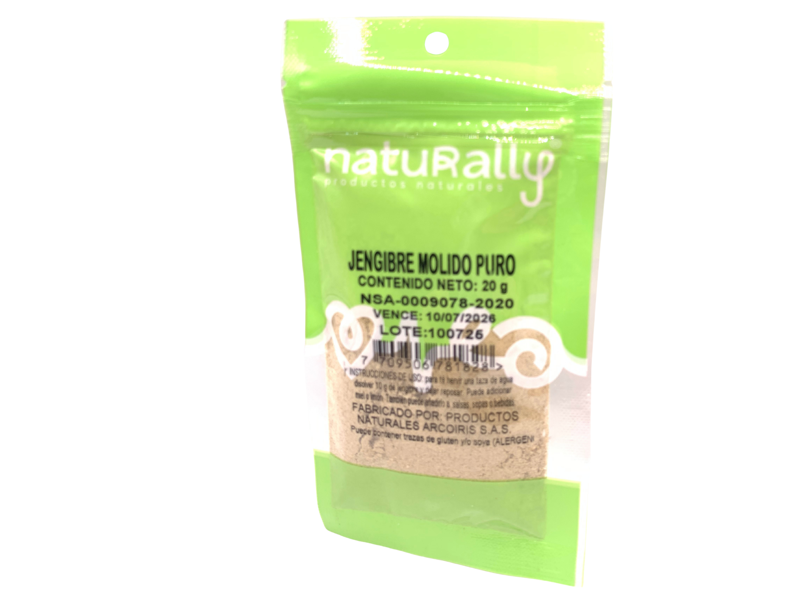 Jengibre molido propiedades y beneficios naturales