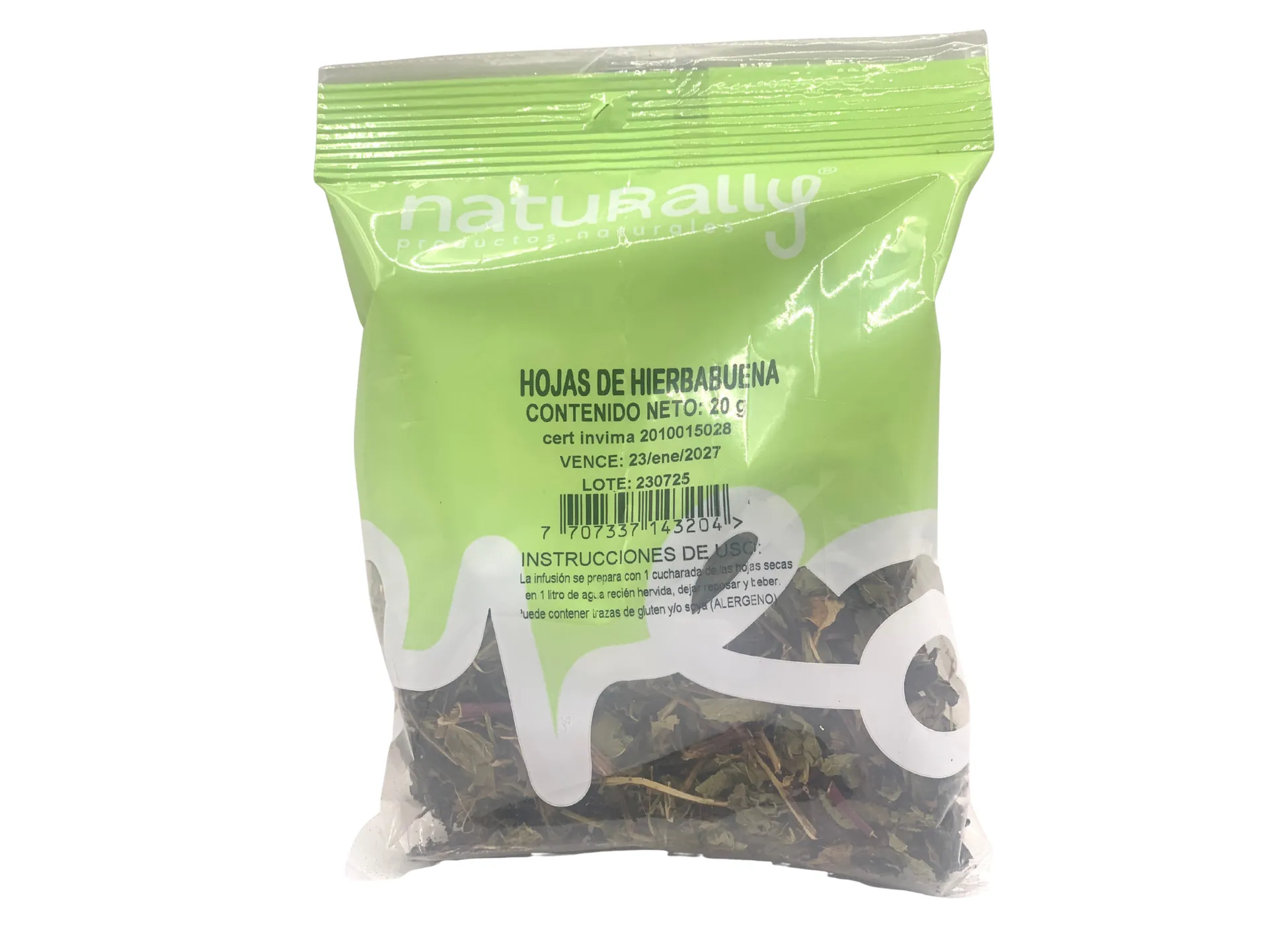 Hierbabuena 20 gr propiedades y beneficios naturales