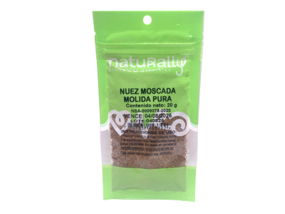Nuez moscada molida 20 g propiedades y beneficios