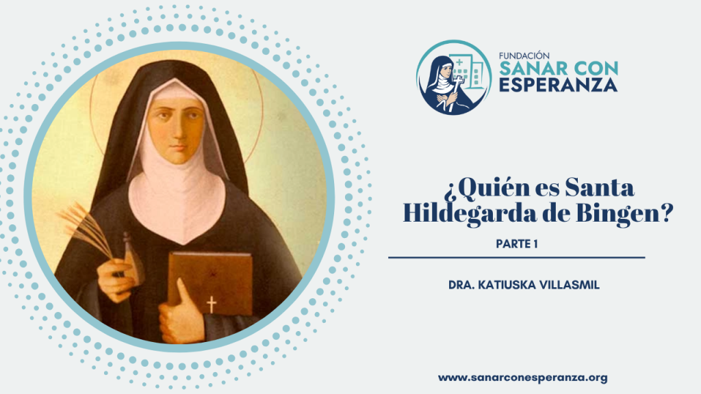 Santa Hildegarda de Bingen monja benedictina alemana