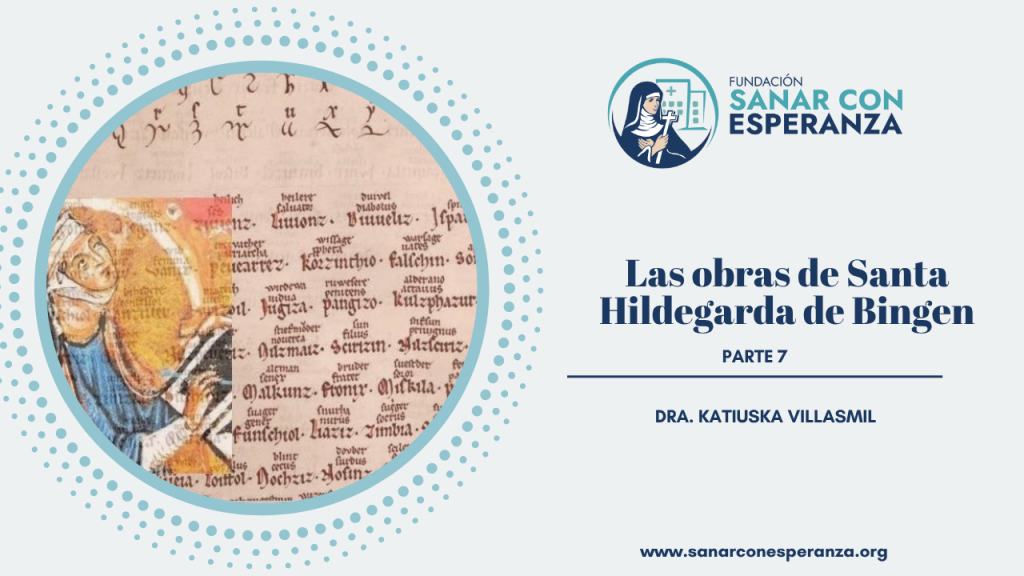 Manuscrito original de la Lingua Ignota de Santa Hildegarda