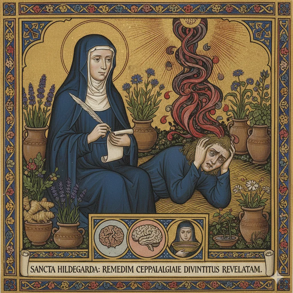 La migraña según Santa Hildegarda