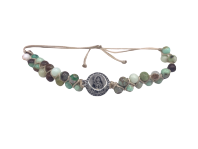 Pulsera de crisoprasa