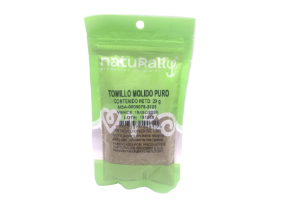 Tomillo Molido Puro 20g