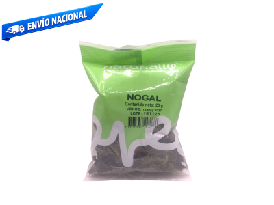 Bolsa de Hojas de nogal natural 20gr secas y naturales para infusión y uso herbal.
