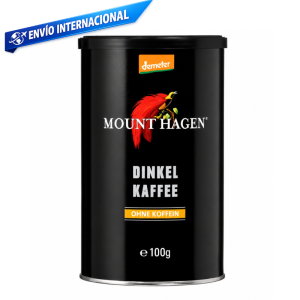 Paquete de café de espelta elaborado con grano tostado de espelta y sabor suave natural.
