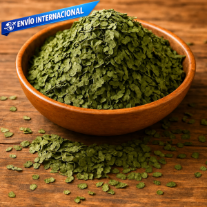 Frasco de Lenteja de agua. Lemna minor, preparado herbal tradicional utilizado como apoyo natural para el sistema inmunitario y el fortalecimiento del organismo.