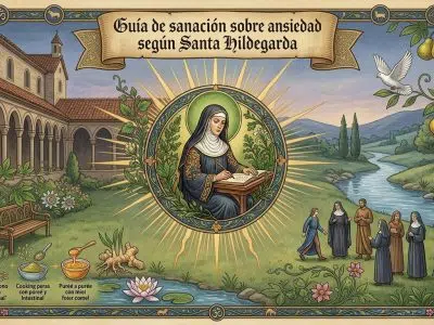 Guía de sanación integral para la ansiedad según Santa Hildegarda