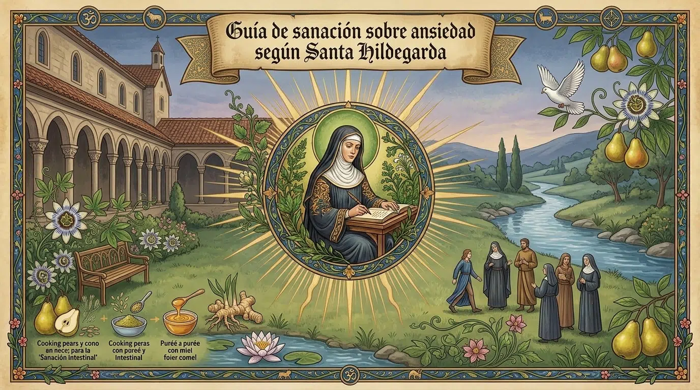 Guía de sanación integral para la ansiedad según Santa Hildegarda